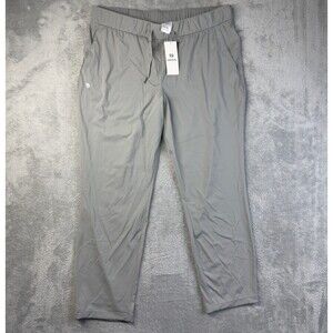 G Gradual Pants Mens Extra Extra Large Gray Stretch Ankle Sweatpants Active NWT